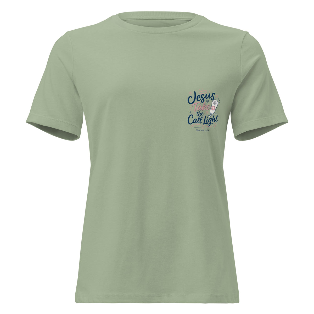 Jesus Take the Call Light Women's Relaxed T-Shirt
