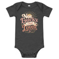 Not Lucky Just Loved Baby short sleeve one piece