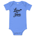 Love like Jesus Baby short sleeve one piece