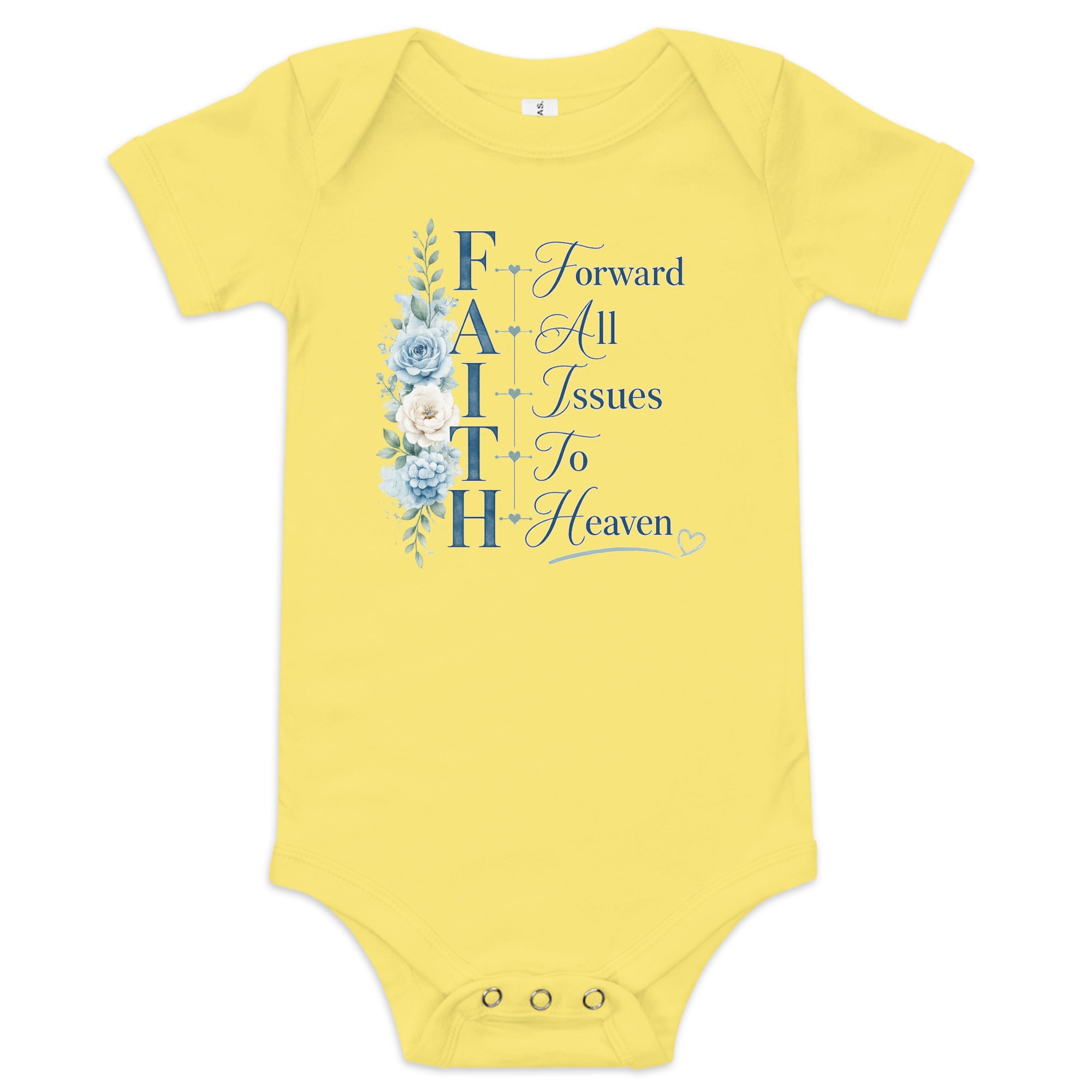 Faith Baby short sleeve one piece