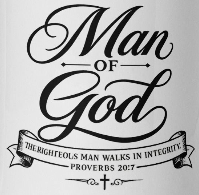 Man of God Coffee Mug – Proverbs 20:7 | Father's Day Christian Gift for Dad