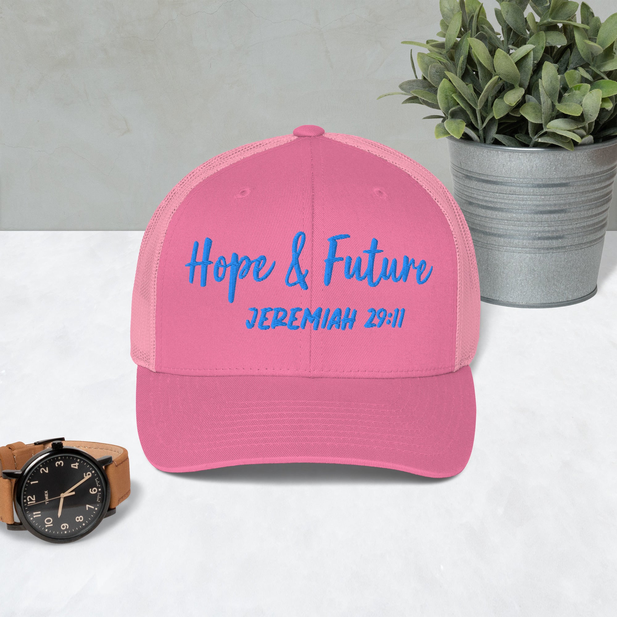 Hope and Future Jeremiah 29-11 Trucker Cap