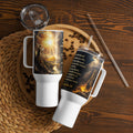 Romans 8:38-39 Travel Mug with Handle