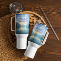 Psalm 46:10 Travel Mug with Handle