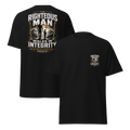 Righteous Man Walk in Integrity Proverbs 20-7 Shirt 