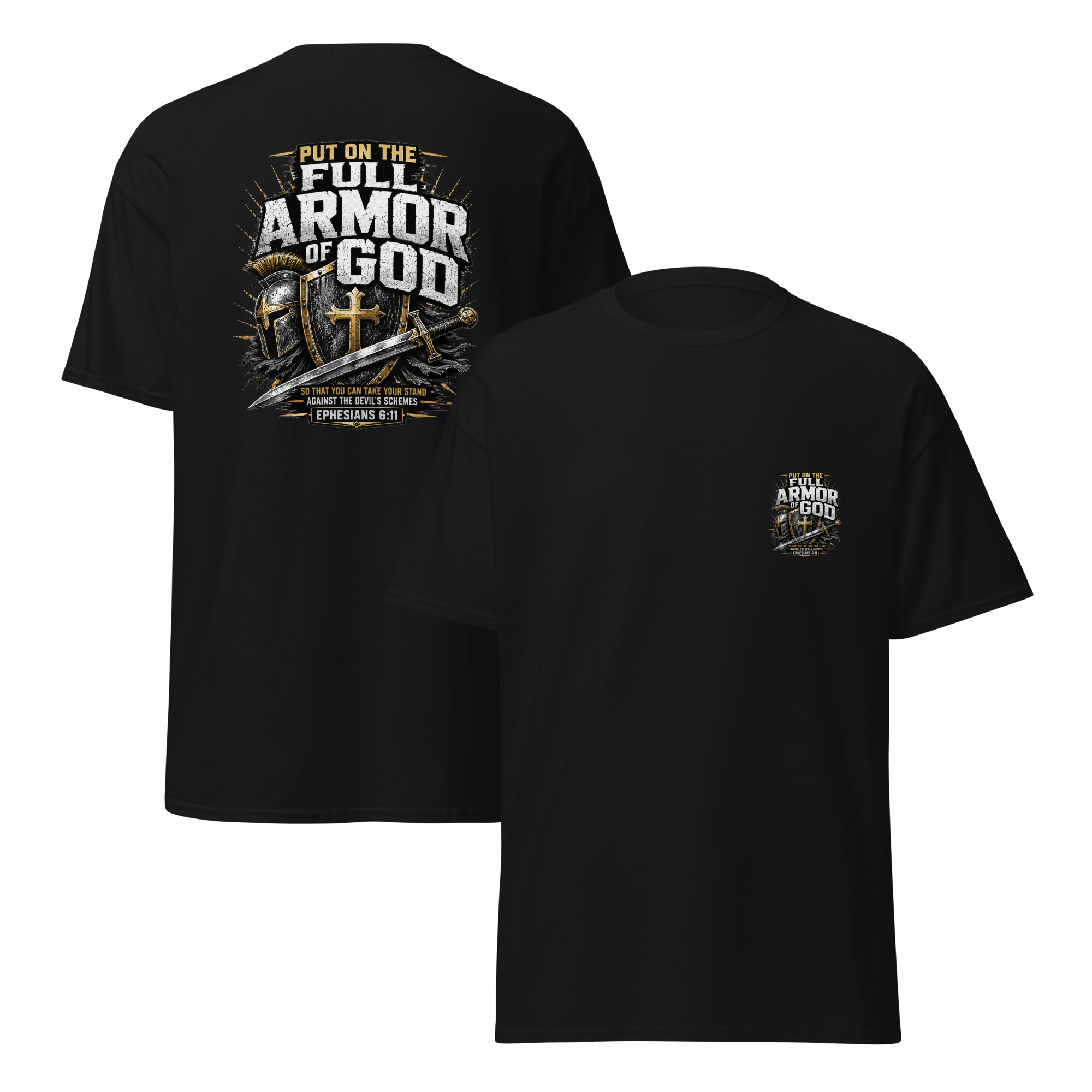 Armor of God Ephesians 6-11 T-shirt