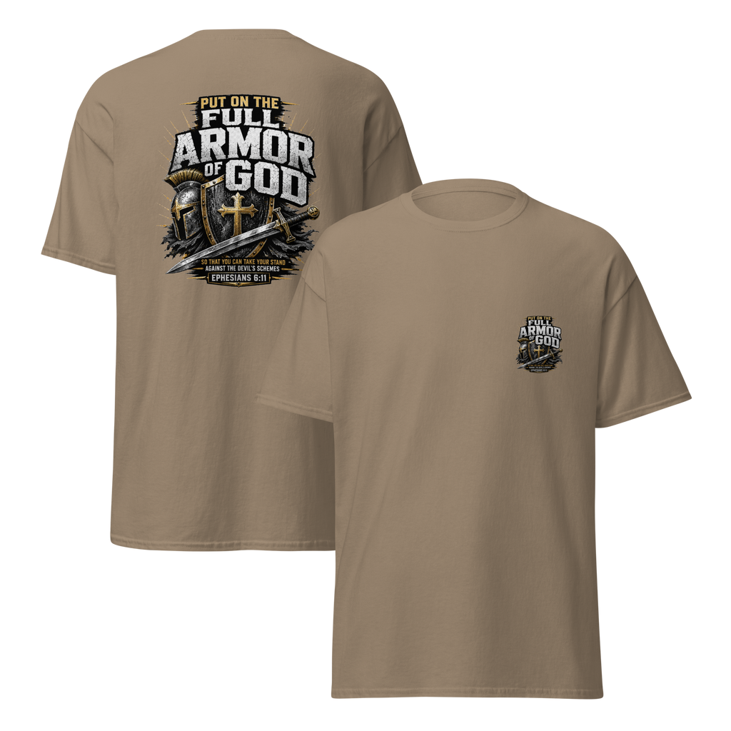 Armor of God Ephesians 6-11 T-shirt