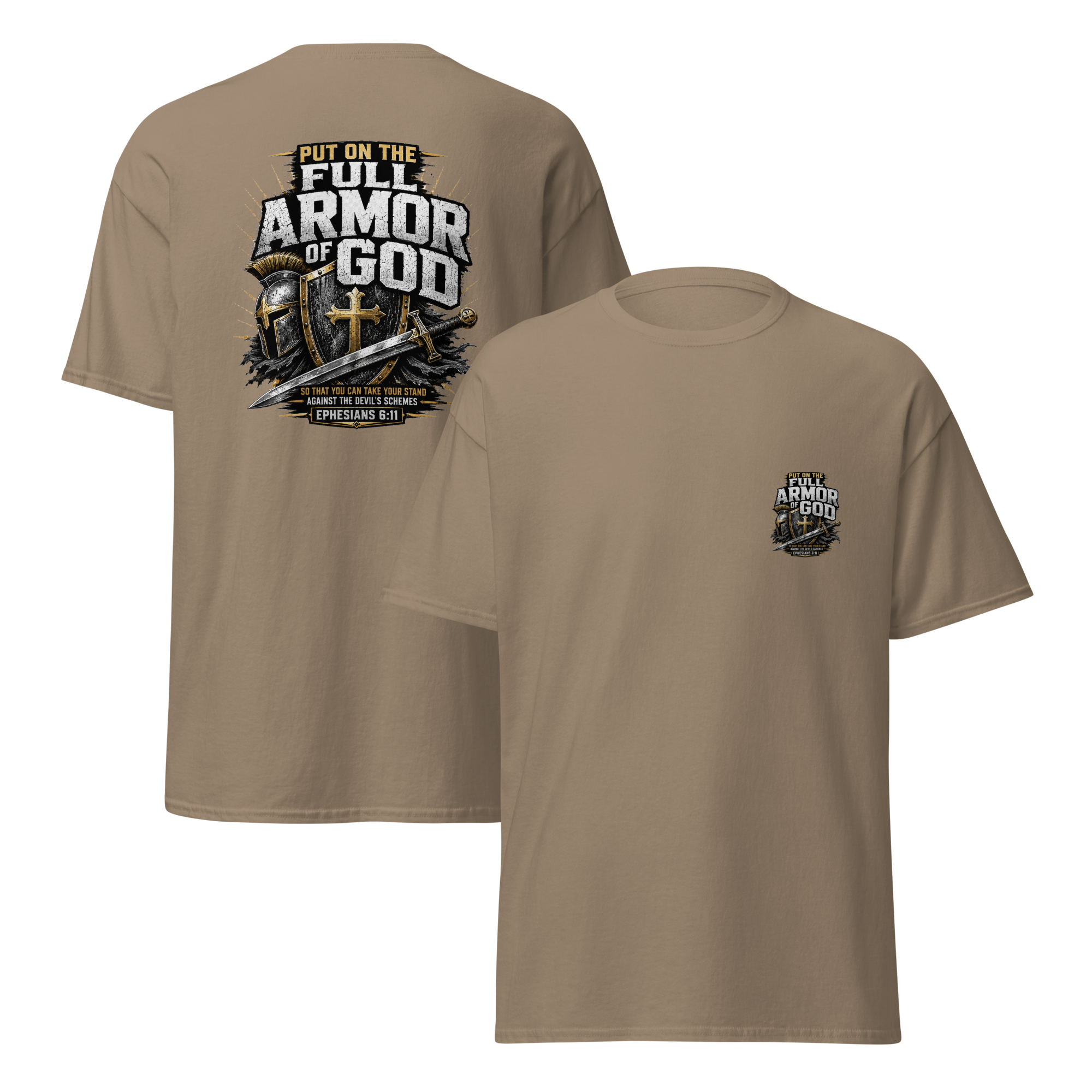 Armor of God Ephesians 6-11 T-shirt