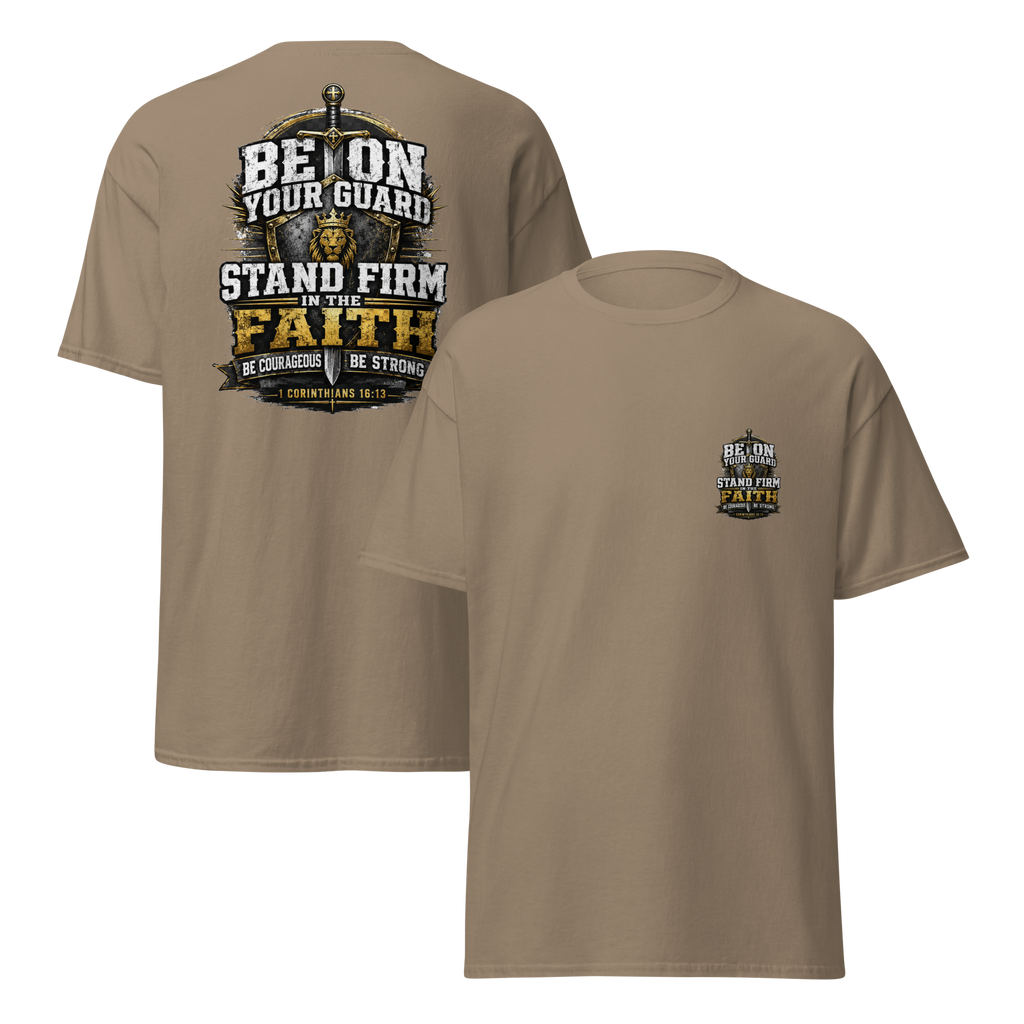 Stand Firm 1 Corinthians 13-13 T-shirt