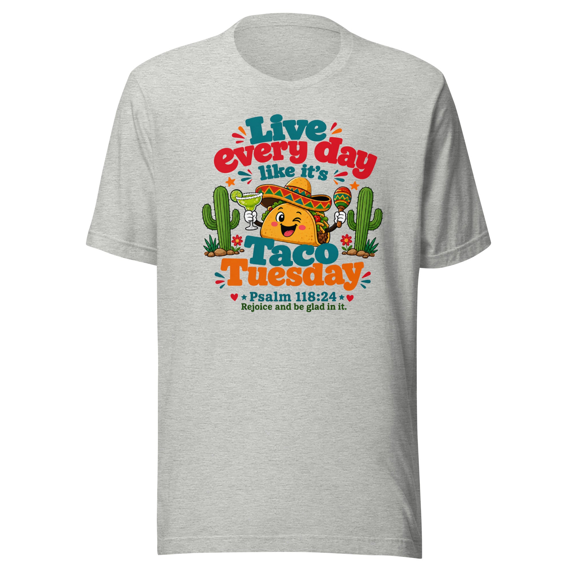 Taco Tuesday Unisex T-Shirt – Funny Christian Faith Tee