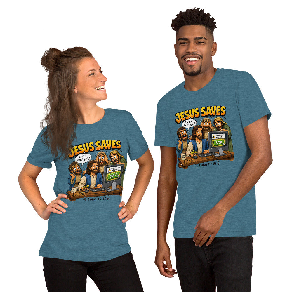 Jesus Saves Unisex T-Shirt
