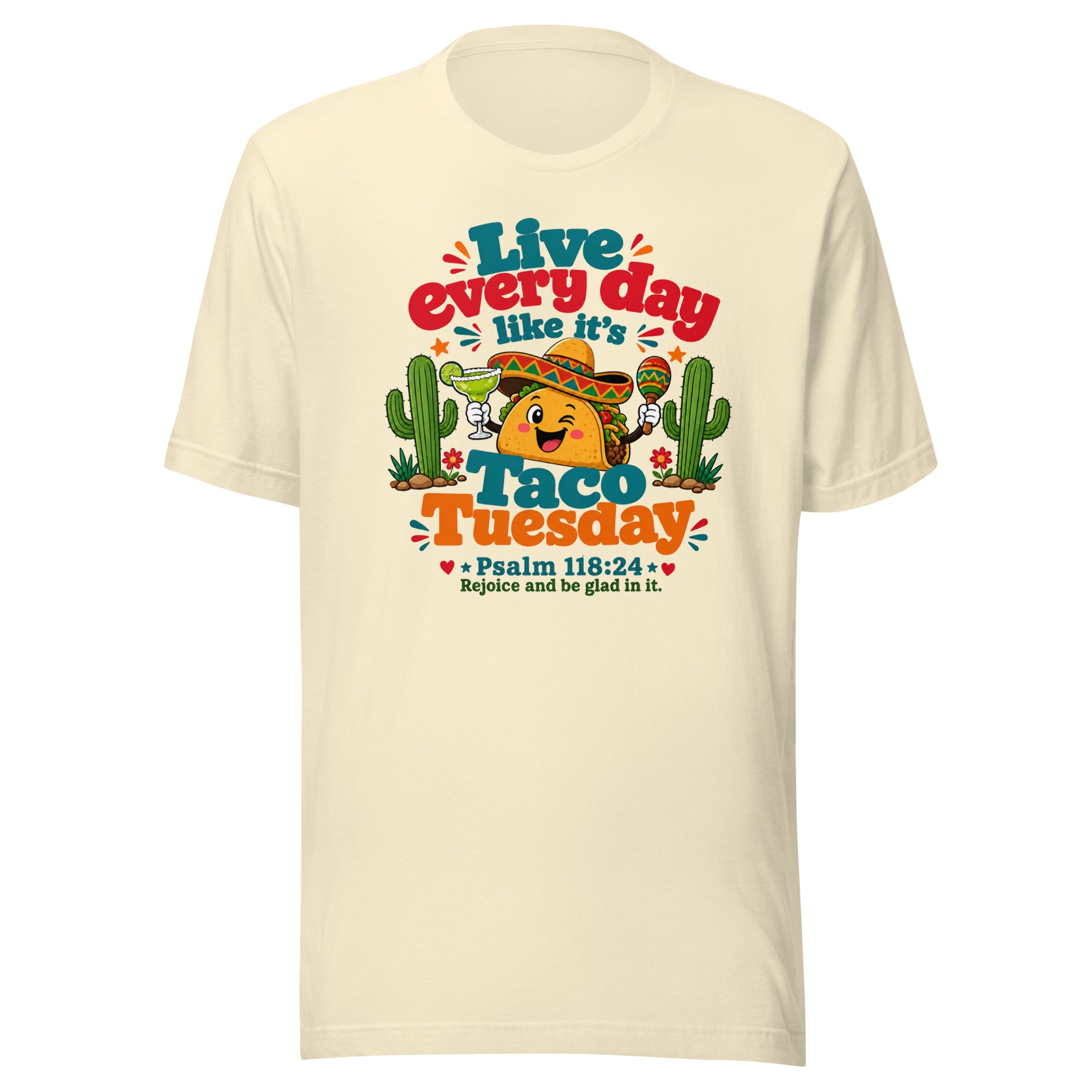Taco Tuesday Unisex T-Shirt – Funny Christian Faith Tee