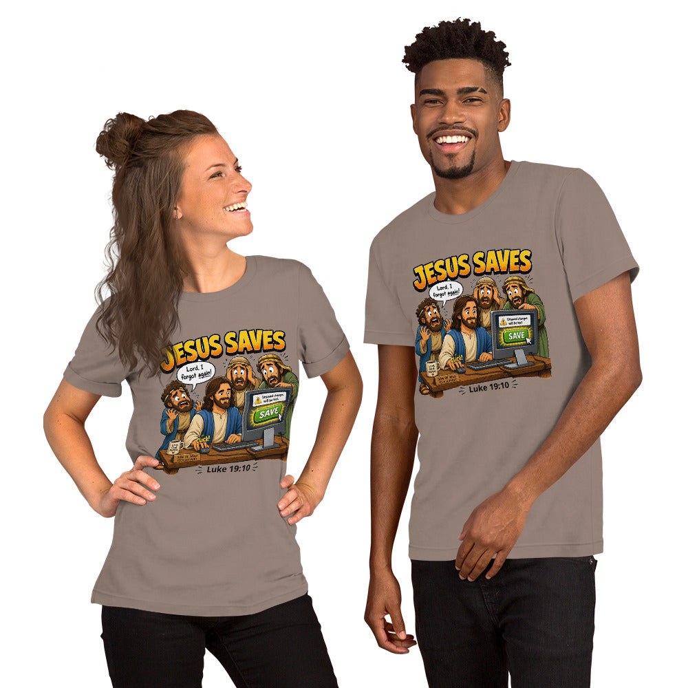 Jesus Saves Unisex T-Shirt