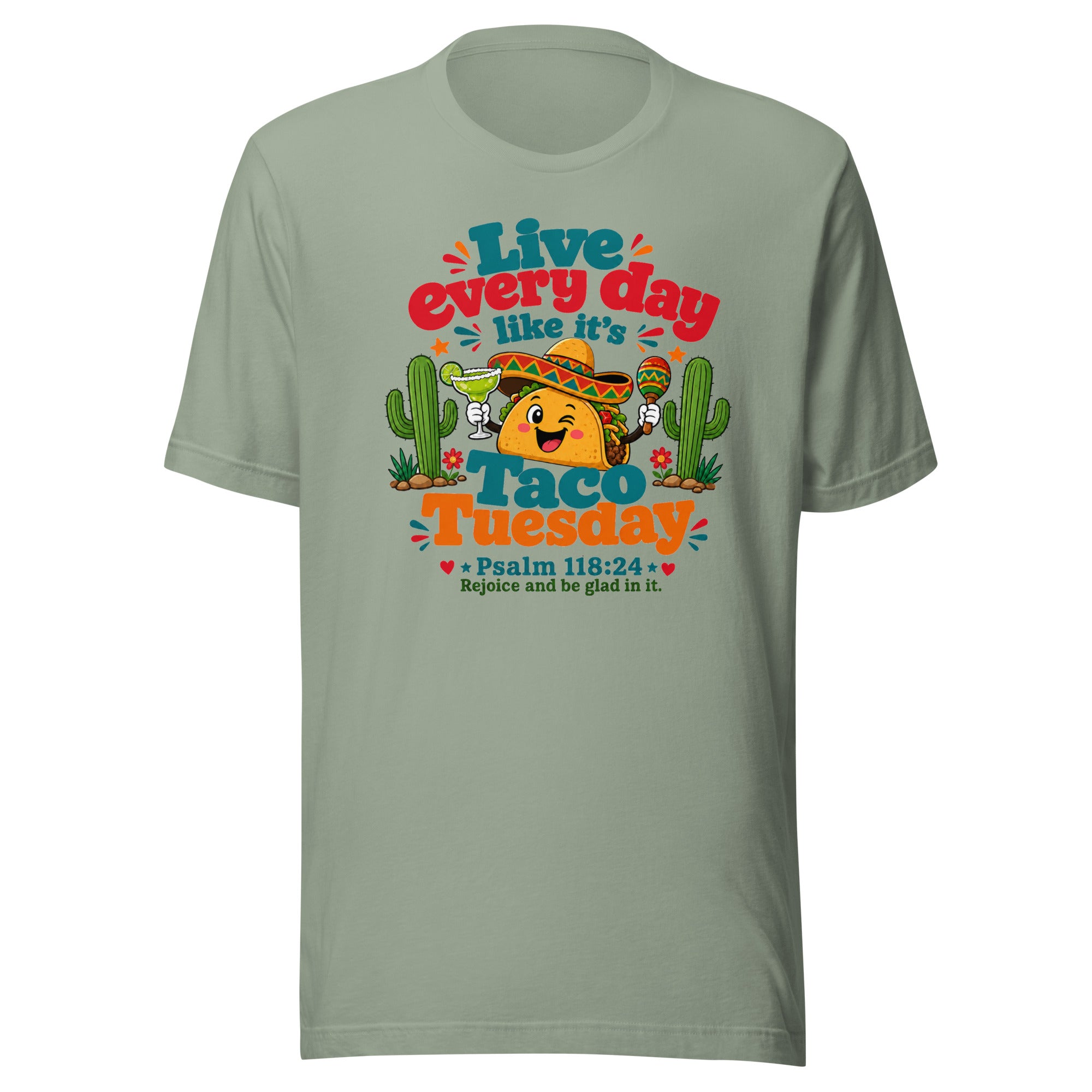 Taco Tuesday Unisex T-Shirt – Funny Christian Faith Tee