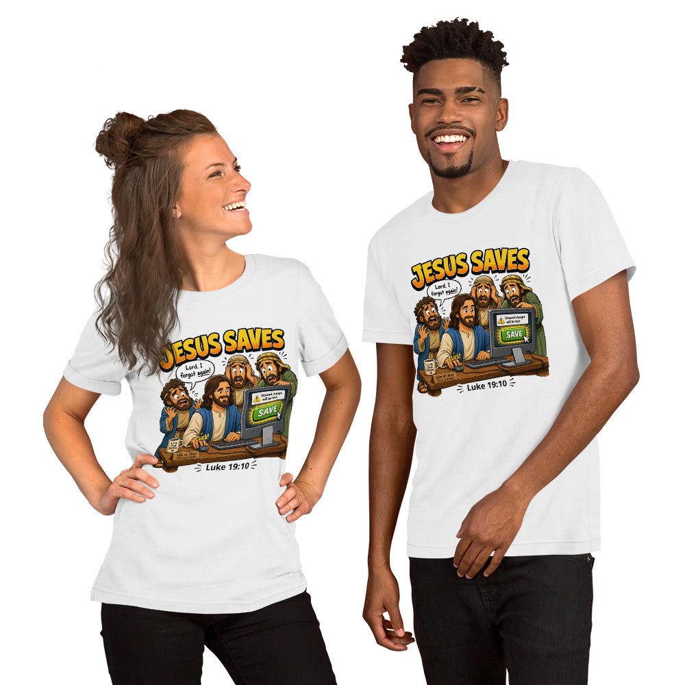 Jesus Saves Unisex T-Shirt