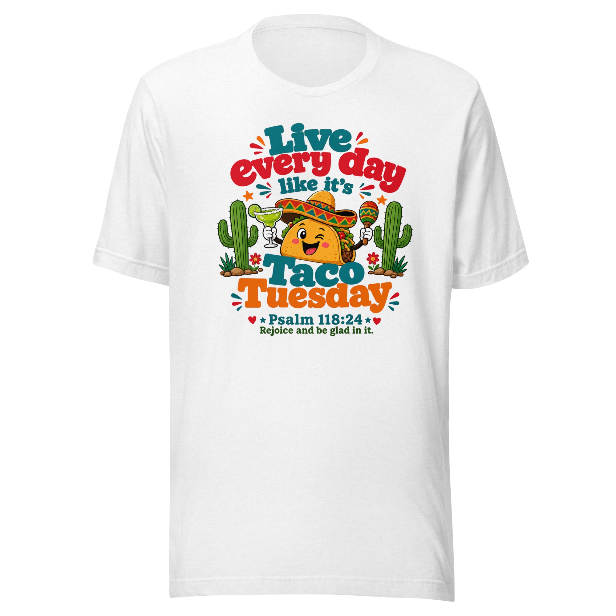 Taco Tuesday Unisex T-Shirt – Funny Christian Faith Tee
