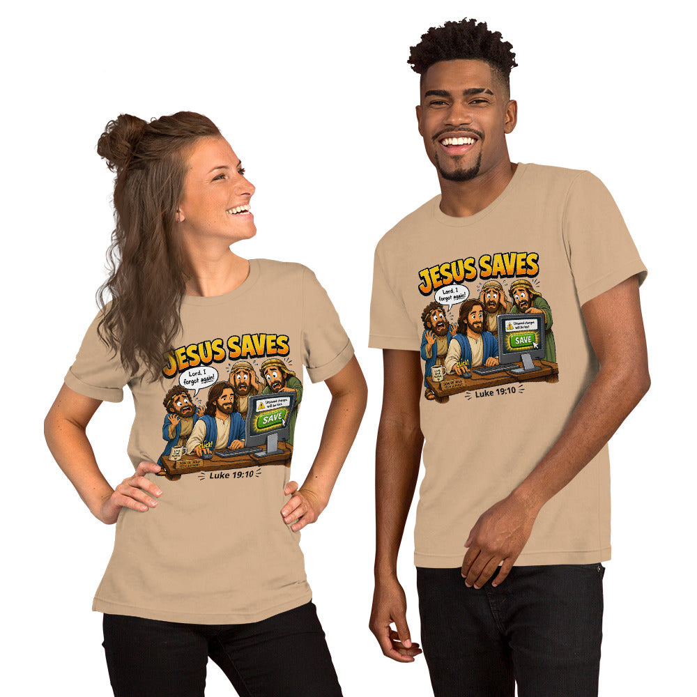 Jesus Saves Unisex T-Shirt