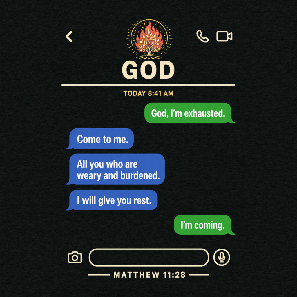 Matthew 11:28 I will give you rest Triblend T 