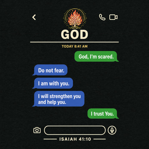 2 Corinthians 12-9 Text From God, "My Grace" T-shirt
