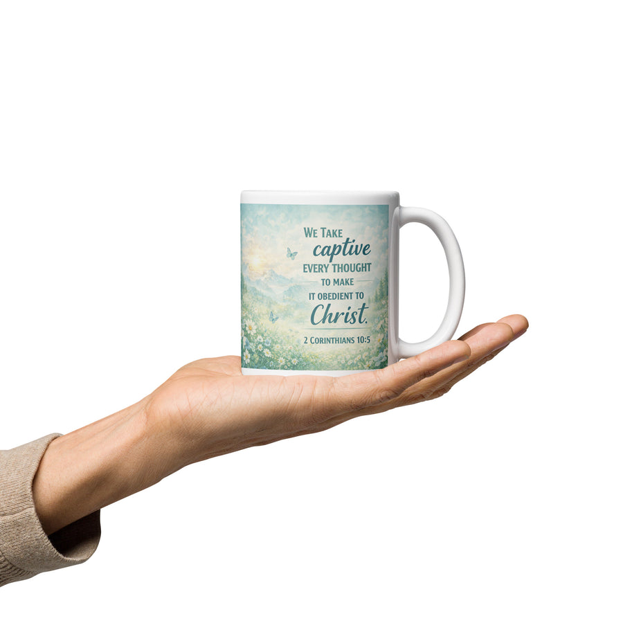 2 Corinthians 10:5 – Take Every Thought Captive Mug
