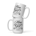 Man of God Coffee Mug – Micah 6:8 | Christian Gift for Him | Father's Day
