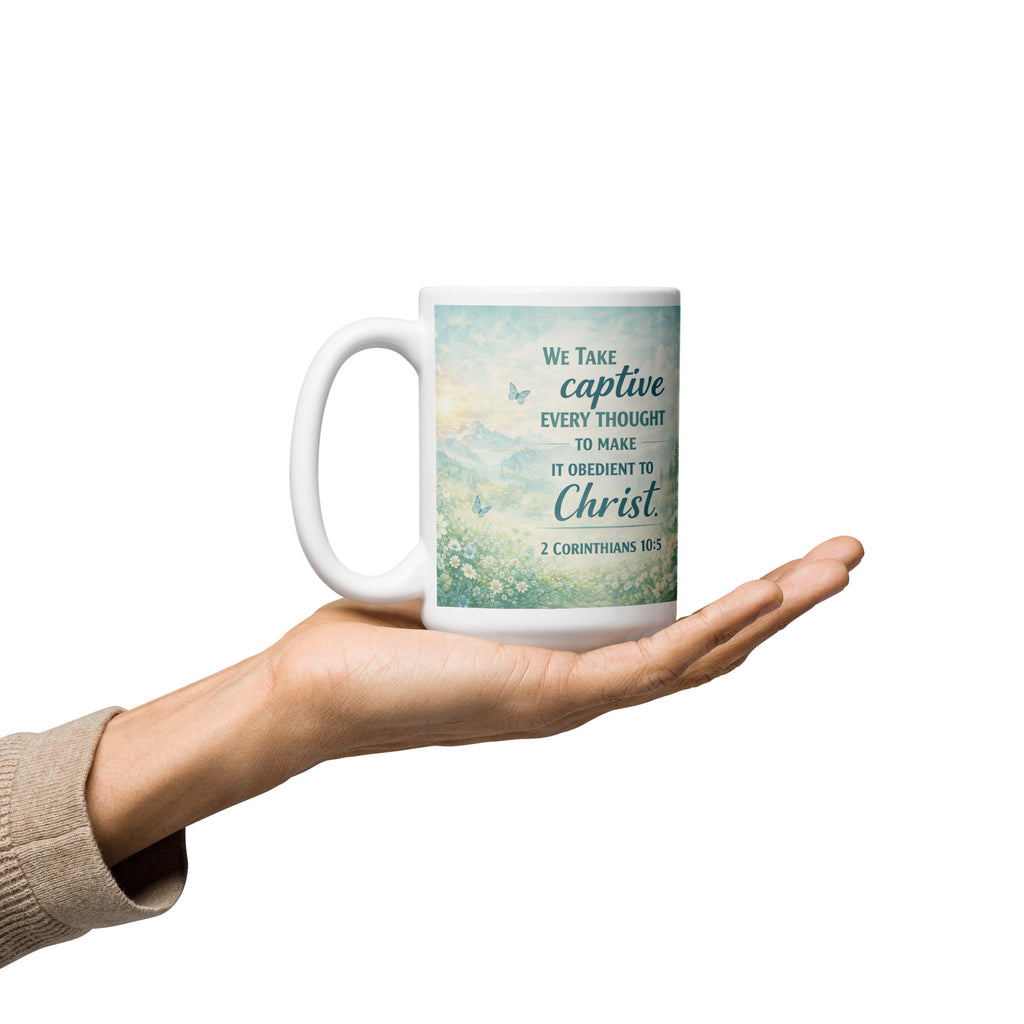 2 Corinthians 10:5 – Take Every Thought Captive Mug