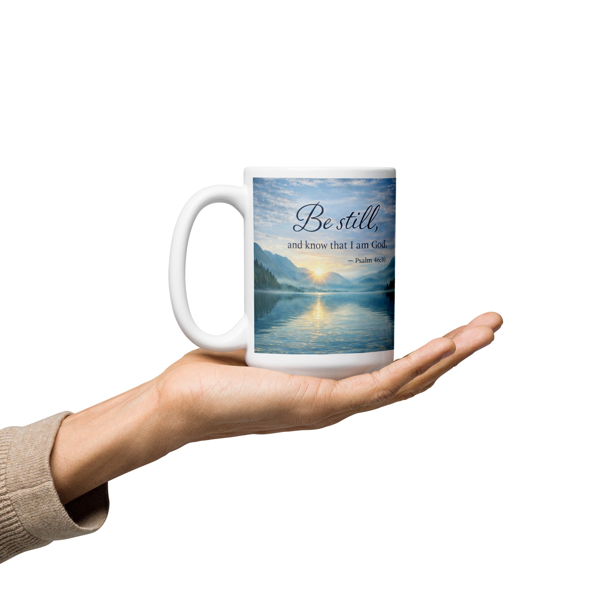 Be Still & Know — Psalm 46:10 Coffee Mug