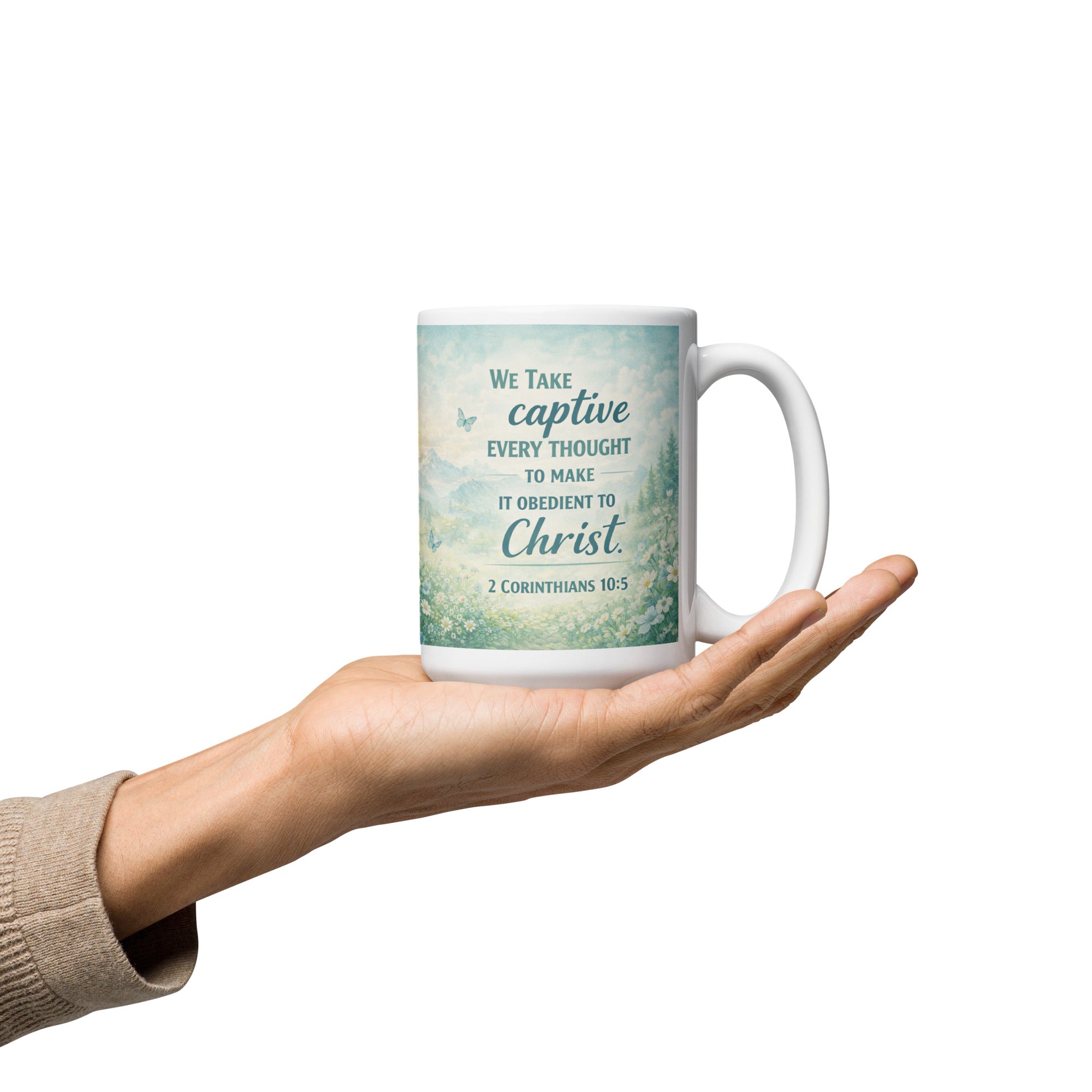 2 Corinthians 10:5 – Take Every Thought Captive Mug