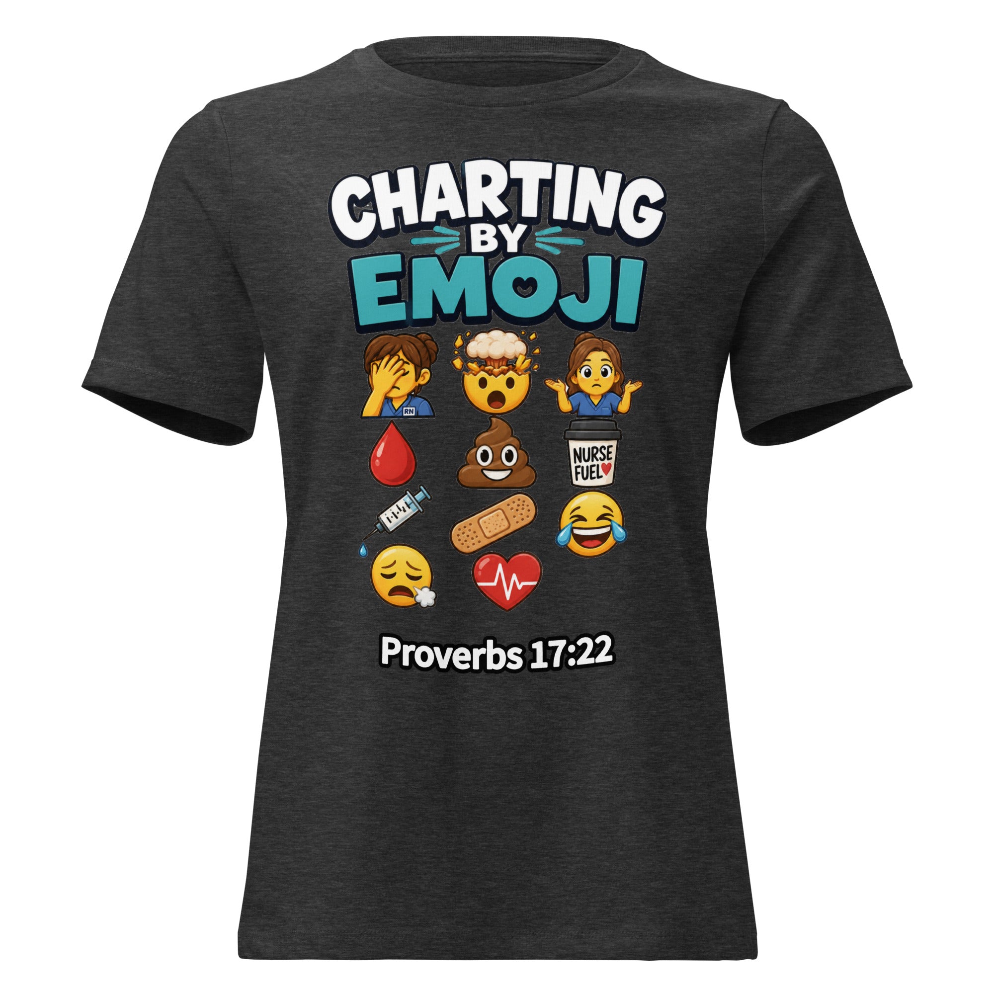 Viral Nursing EMOJI T-shirt