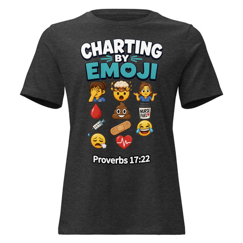 Viral Nursing EMOJI T-shirt