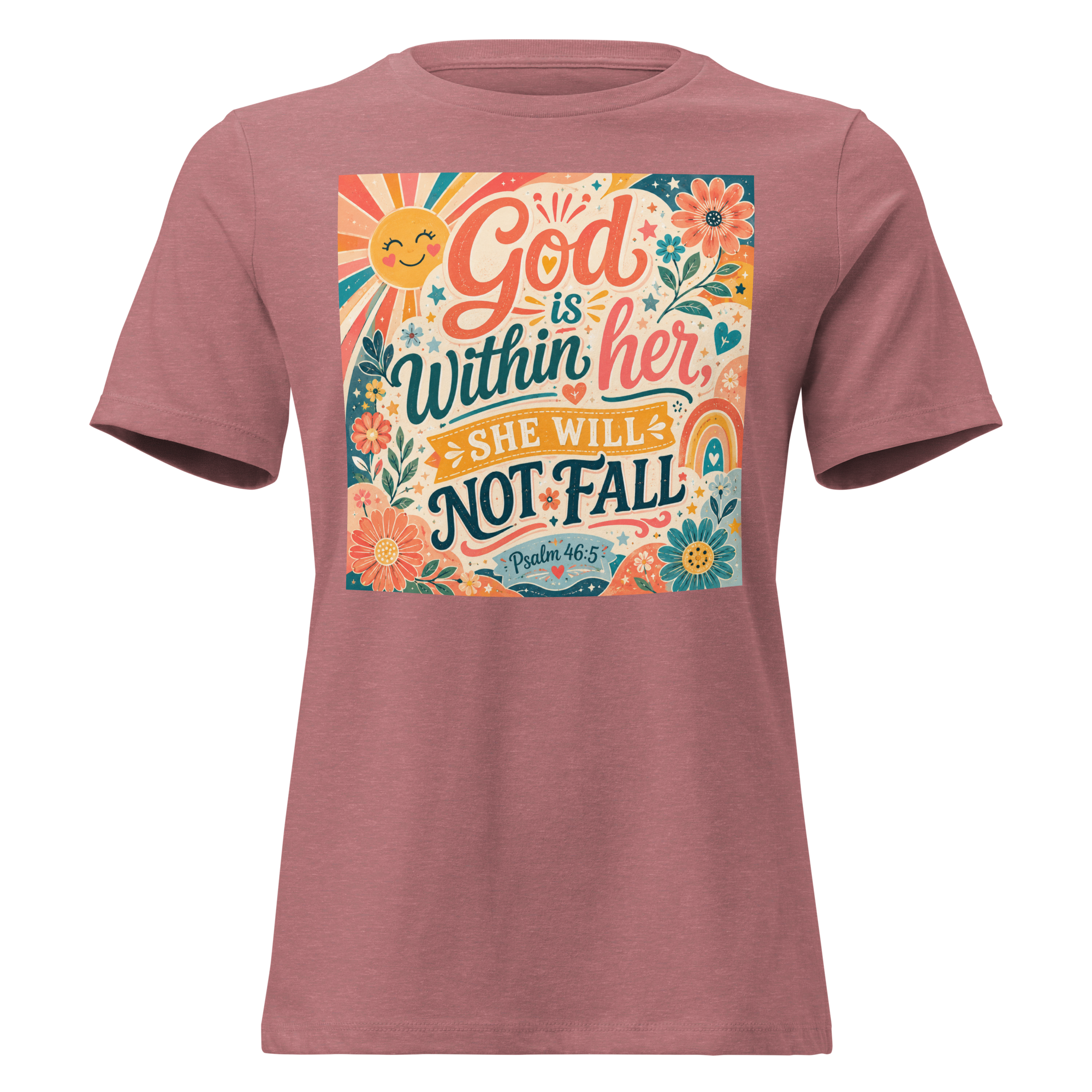 She will not fall Psalm 46:5