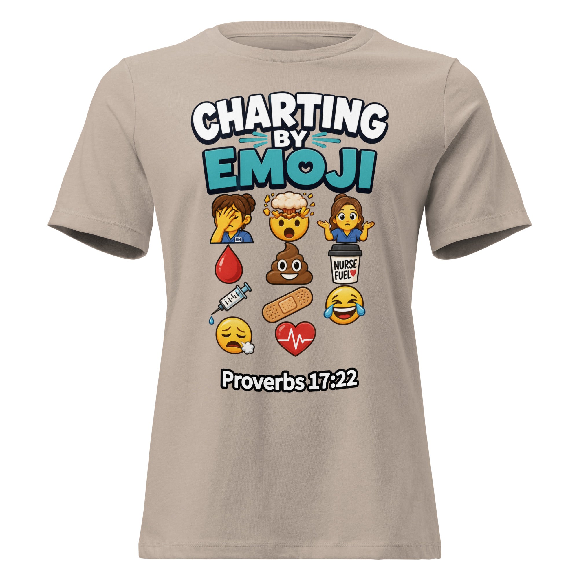 Viral Nursing EMOJI T-shirt