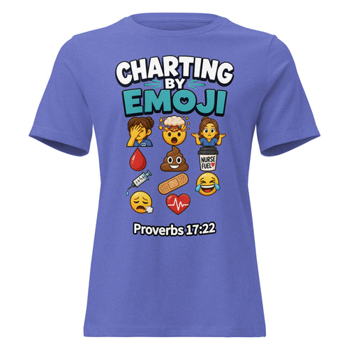 Viral Nursing EMOJI T-shirt