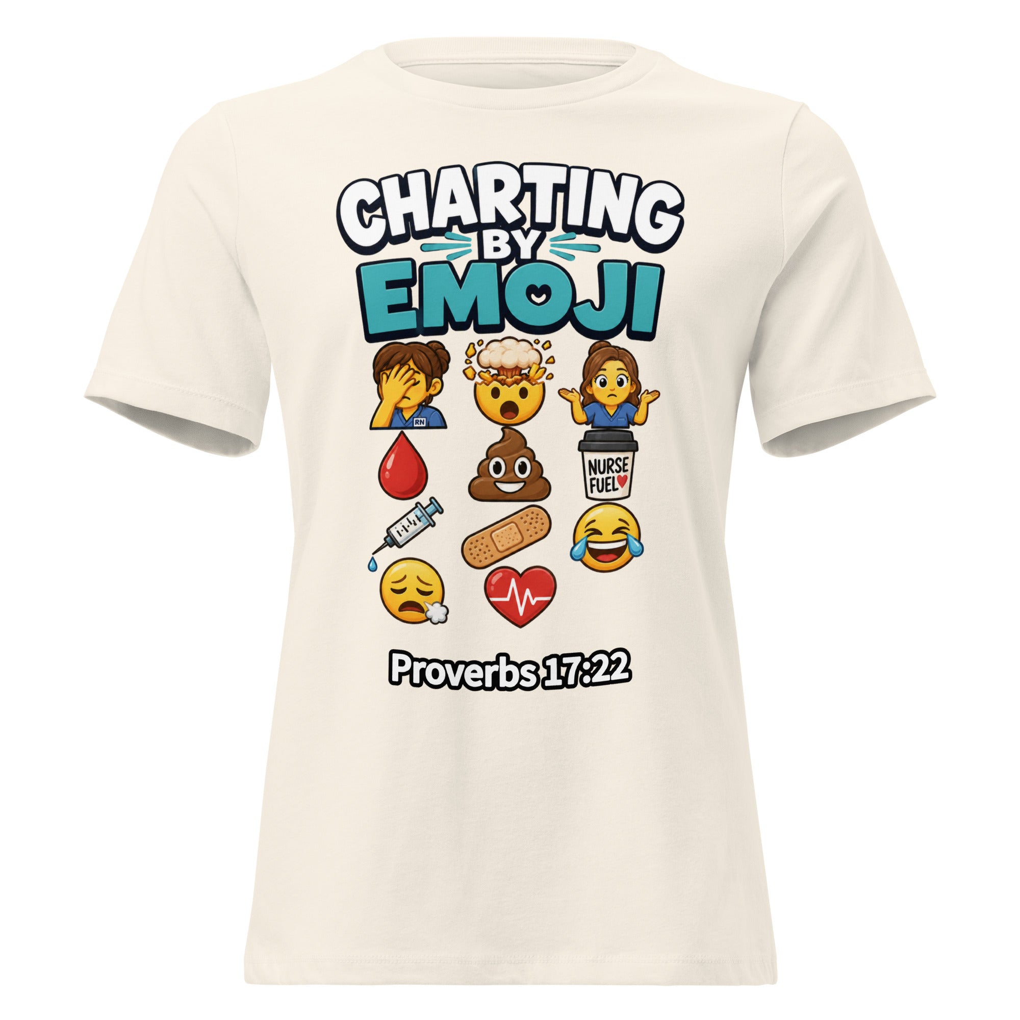 Viral Nursing EMOJI T-shirt